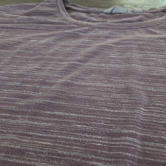 Athleta Women's Beyond Soft Avenues Dress Mauve White Size L - Picture 11 of 11